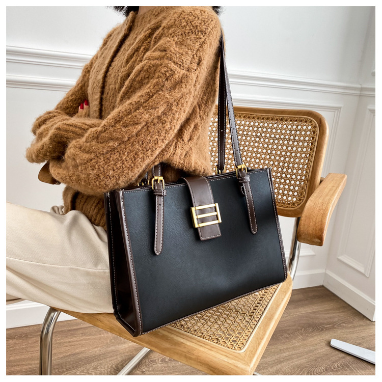 Túi Xách Đeo Vai Size Lớn Thanh Lịch Thời Trang Cho Nữ