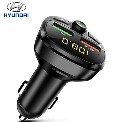 Tẩu Hyundai nghe nhạc MP3 Radio thẻ nhớ kiêm sạc nhanh USB 3.0