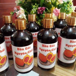 Dầu gấc ép lạnh nguyên chất 100%