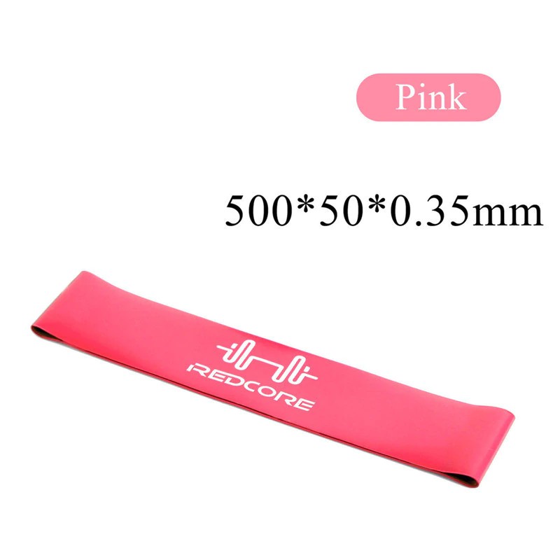 Bộ 6 dây đàn hồi kháng lực miniband tập mông Redcore Chính Hãng