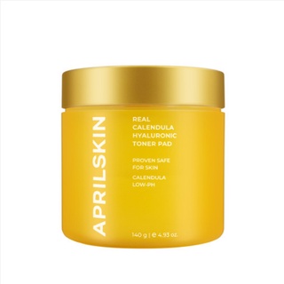 APRILSKIN Real Calendula Hyaluronic Toner Pad 60ea 140g