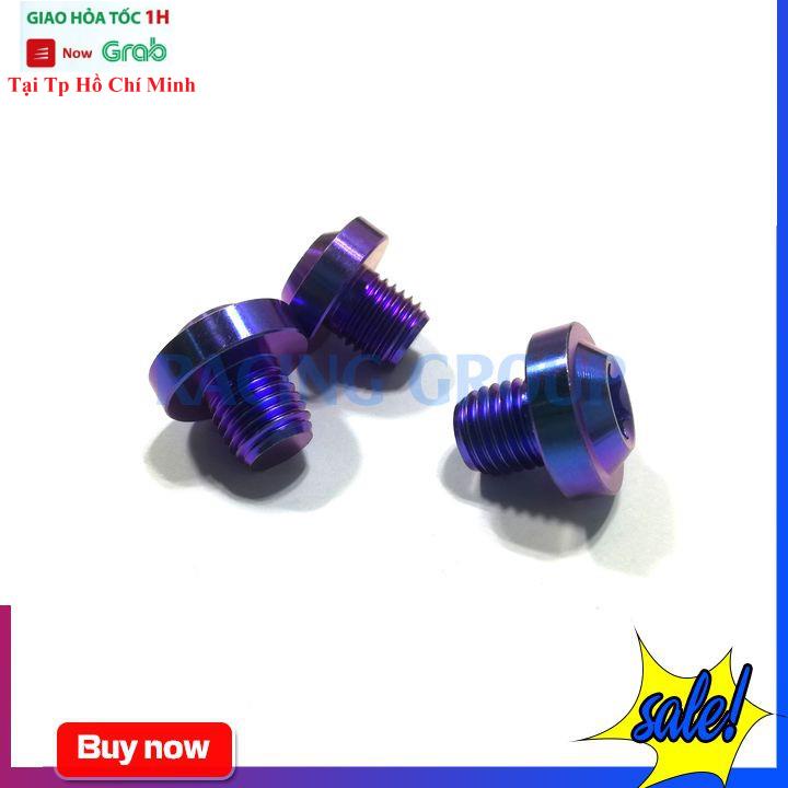 Ốc 10li10 GR5 Đầu Dù Nhiều Màu Gắn Xe Máy (Giá 1 Con)