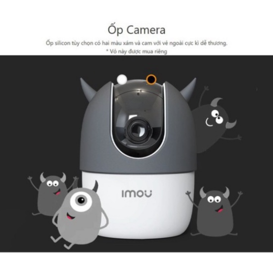 Camera Imou Ranger 2C/ A1/ A2, Camera trong nhà 360 độ, Chuẩn nén H265, Theo dõi chuyển động, Đàm thoại 2 chiều