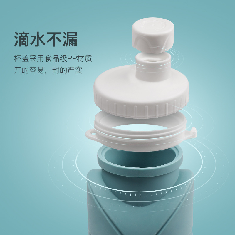 Bình nước có thế xếp gọn tiện lợi để dùng khi đi dã ngoại