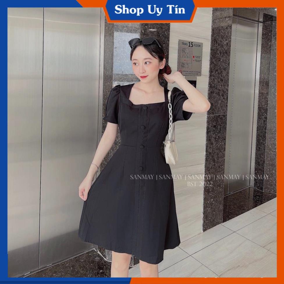 Váy Dự Tiệc Cưới Sang Trọng  Đầm Công Sở Cao Cấp Ôm Body Dáng Suông Thiết Kế Hàn Quốc Đen Trắng VD021