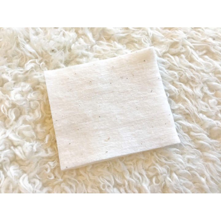 BÔNG TẨY TRANG MUJI CUT COTTON KHÔNG TẨY TRẮNG 180 miếng