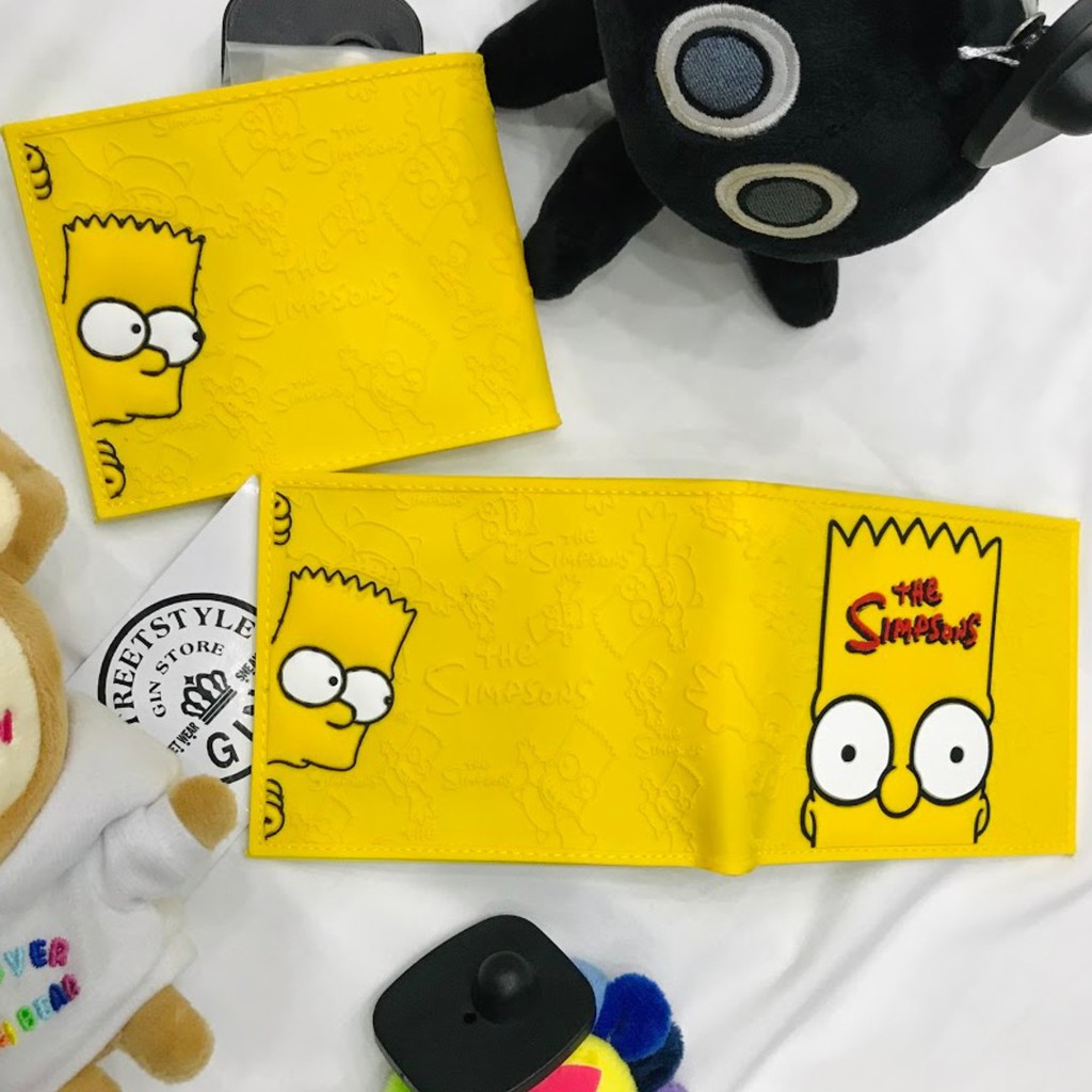 VÍ SIMPSON PHONG CÁCH UNISEX- KÈM ẢNH THẬT