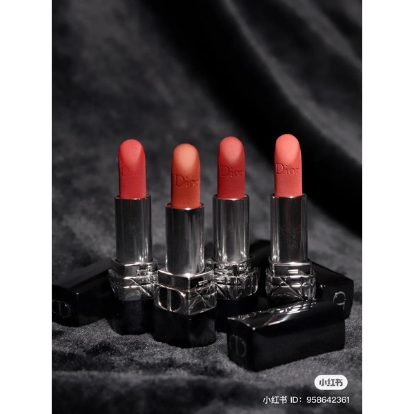 Son thỏi Dior Velvet 720 Icone, 909 velvet