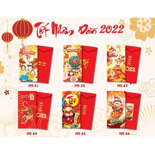 Bao lì xì may mắn, bao lì xì phát lộc đầu năm mới may mắn cho mọi người