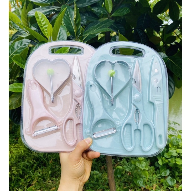 combo 5 bộ chế biến ăn dặm cho bé, bộ nấu ăn (sỉ)