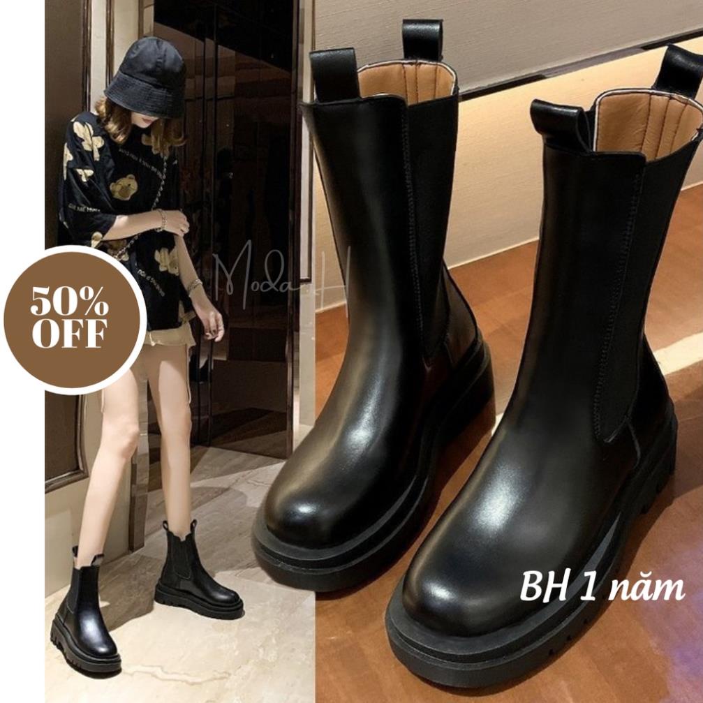 Bốt Nữ, Giày Bốt Nữ Cổ Cao Martin Da Mềm Siêu Hot Moda.H 💍