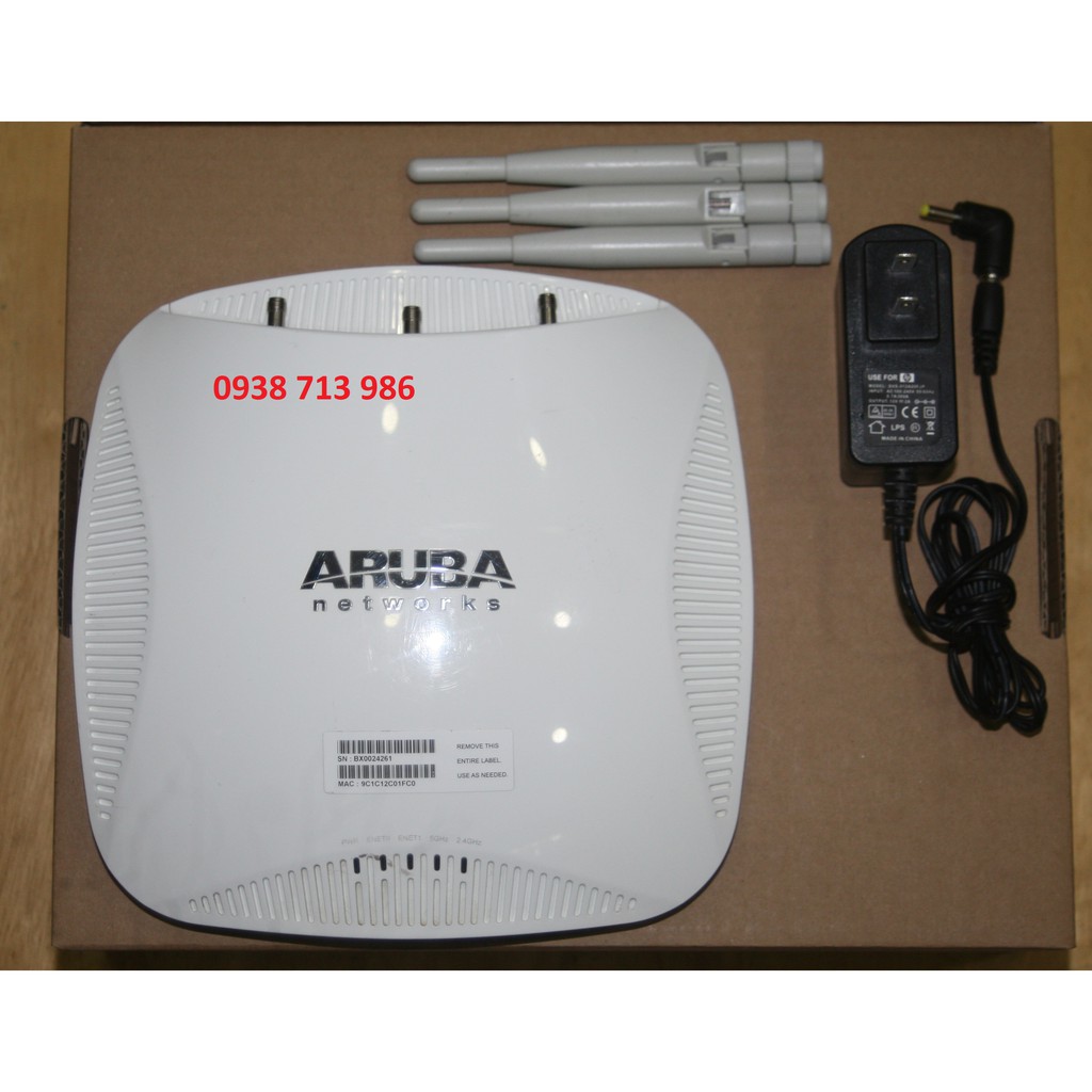 Bộ phát Wifi Aruba 224 Chịu Tải Cao Chuyên Game Cà Phê Nhà Hàng Khách Sạn Công Ty Khu Vui Chơi Resort