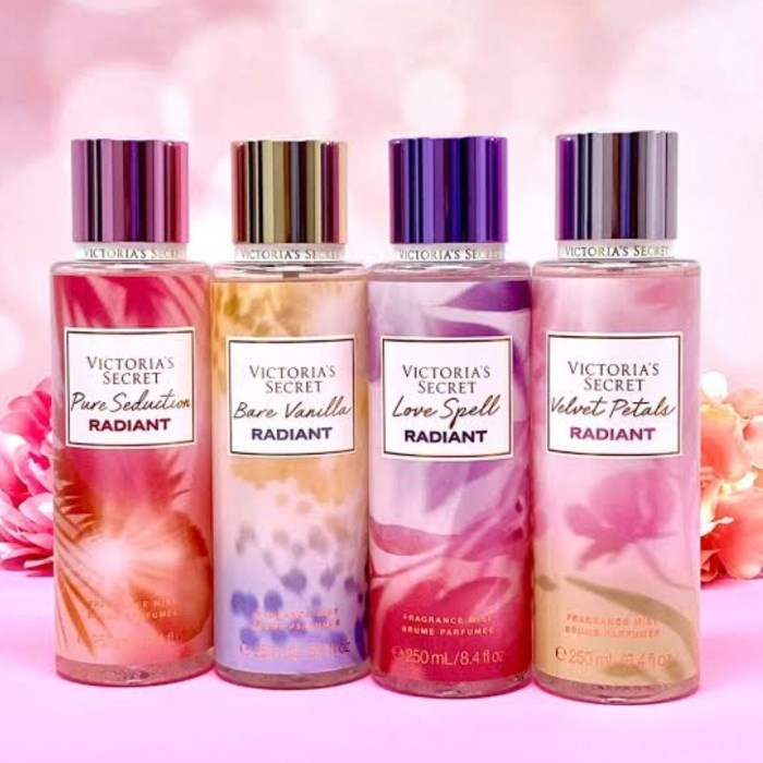 Radiant - Xịt thơm Body Mist Victoria’s Secret - Love Spell Radiant - Velvet Petals Radiant - Pure Seduction