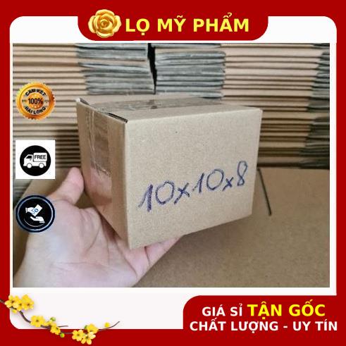 [GIÁ TỐT NHẤT] [10x10x8] Thùng Hộp Carton Đóng Gói Hàng , phụ kiện du lịch