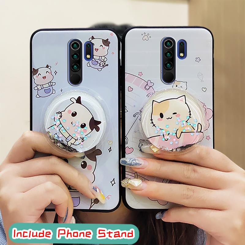 Ốp điện thoại TPU silicon chống thấm nước chống bụi cho Xiaomi Redmi 9 / Redmi9 Prime / Poco M2