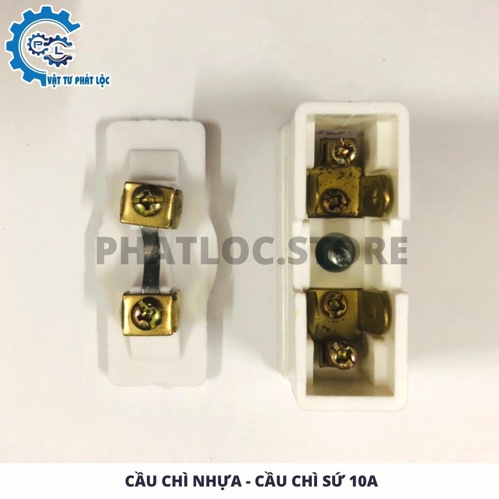 Cầu Chì Nhựa - Cầu Chì Sứ 10A - Cầu Chì Âm