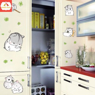 Giấy dán tường 3D mẫu decal đẹp giá rẻ phòng ngủ phòng khách - trang trí cho bé gái bé trai có keo sẵn - HAMSTER YÊU