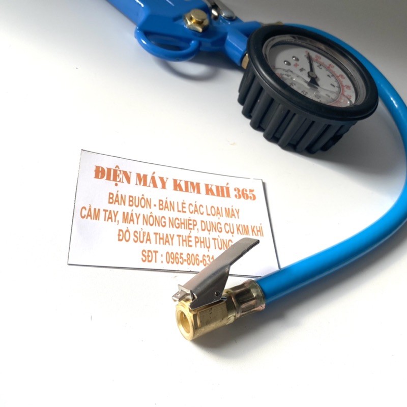 Đầu Vòi Bơm Ô Tô - Xe Máy, Đồng Hồ Đo Áp Suất Lốp Xe