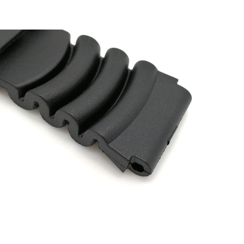 Dây Đeo Đồng Hồ Thể Thao Bằng Silicon Màu Đen 20mm 22mm 24mm Chống Thấm Nước Cho Seiko Diver Scuba