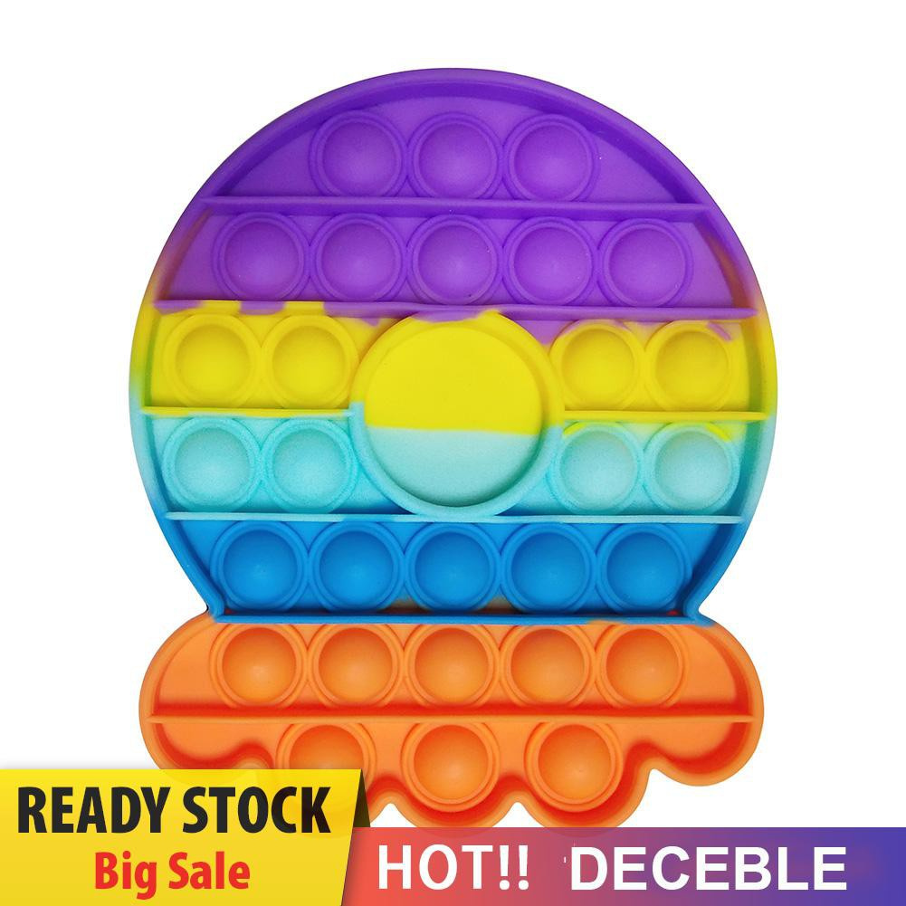 Pop It Fidget Đồ chơi Autism Push Bubble Fidget Sensory Đồ chơi Soft Desktop Puzzle Anti-stress Đồ chơi