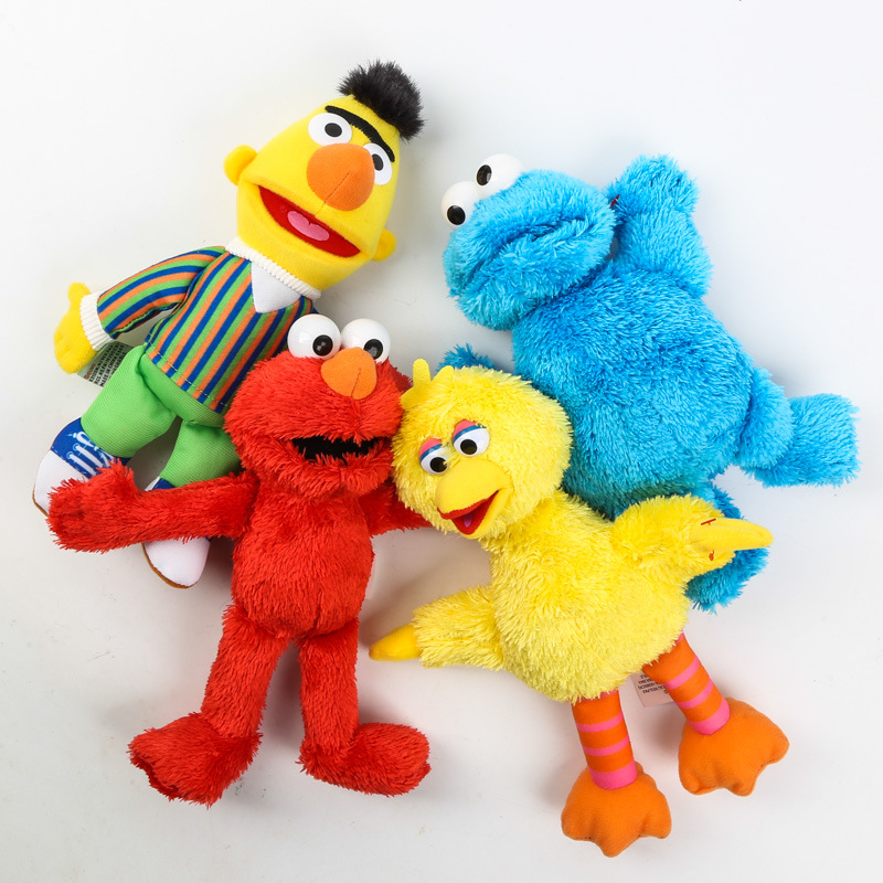 Rối Tay Hình Nhân Vật Elmo Dễ Thương Cho Bé