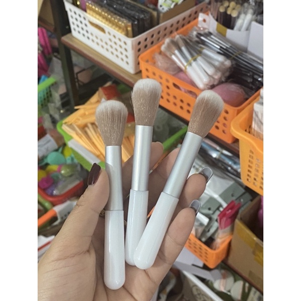 Cọ đánh má hồng, tạo khối, bắt sáng