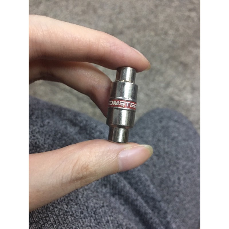 Bộ Khẩu (Jack) nối 2 đầu Av RCA Monster USA