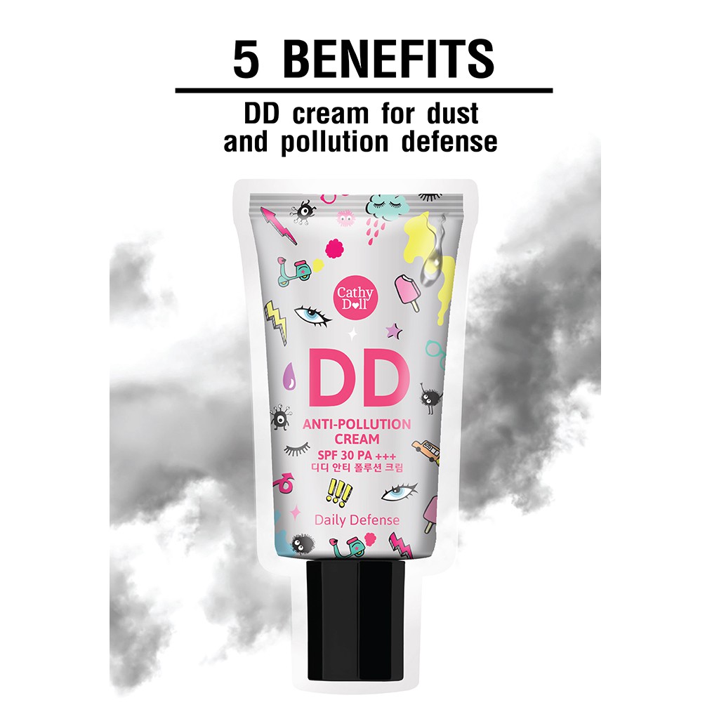 Kem nền DD Cream Anti-Pollution Cathy Doll Karmart