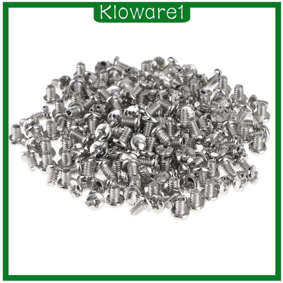 100 Con Vít Thép Carbon M3.5X6Mm C1010