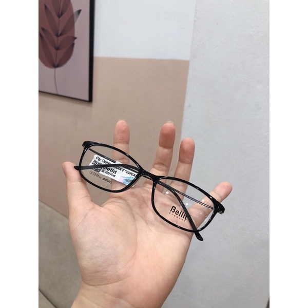 Gọng kính cao cấp Bellit mã 2202 màu đen