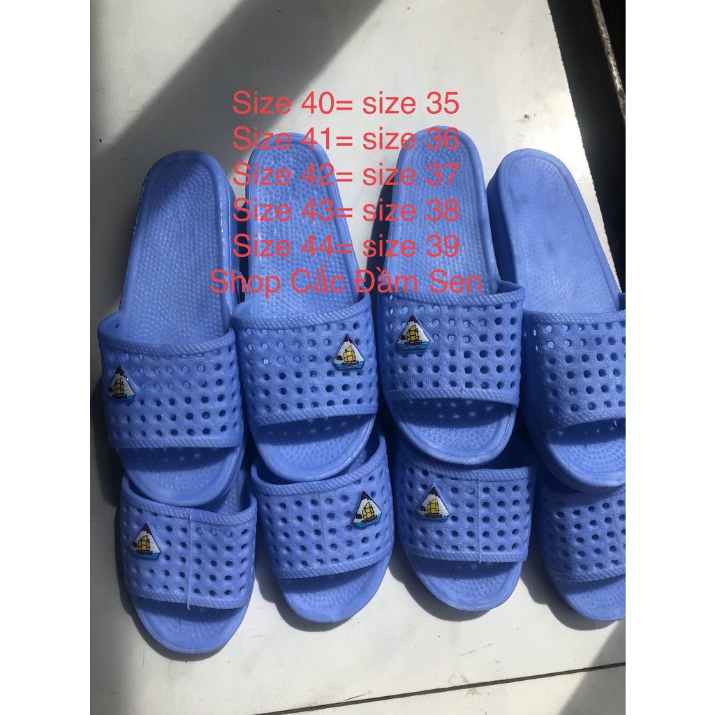 Dép Nữ PVC mẫu tổ ong Thailand hàng bền đẹp