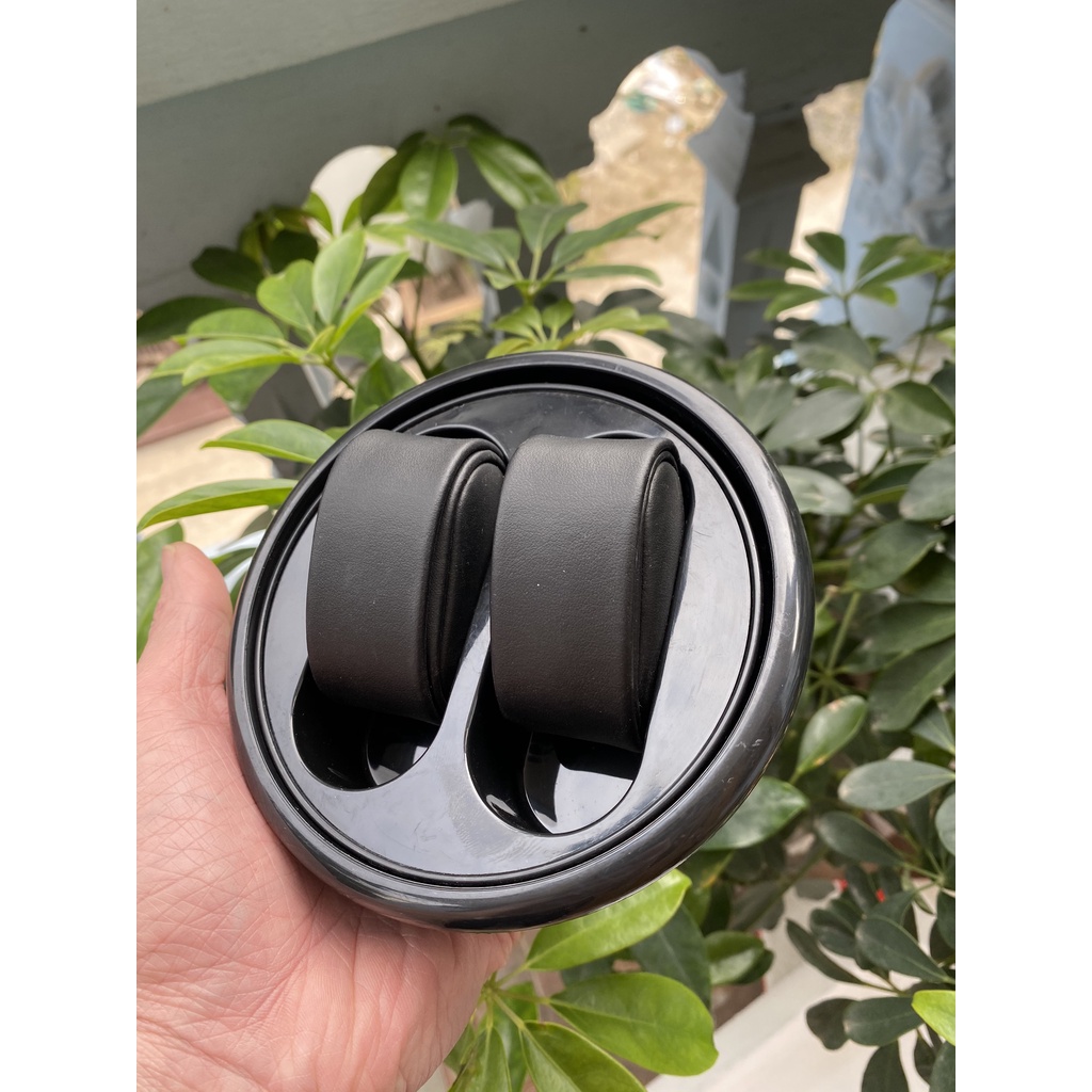 Cốc nhựa 3 chi tiết  bằng đựng đồng hồ trong Hộp xoay, Winder Watch Hộp Lắc Đồng Hồ Cơ