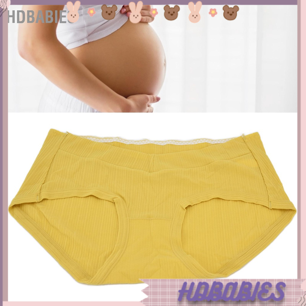 HDbabies Đồ lót cho bà bầu bằng bông Du lịch xách tay Quần phụ nữ mang thai mềm mại thoáng khí đàn hồi