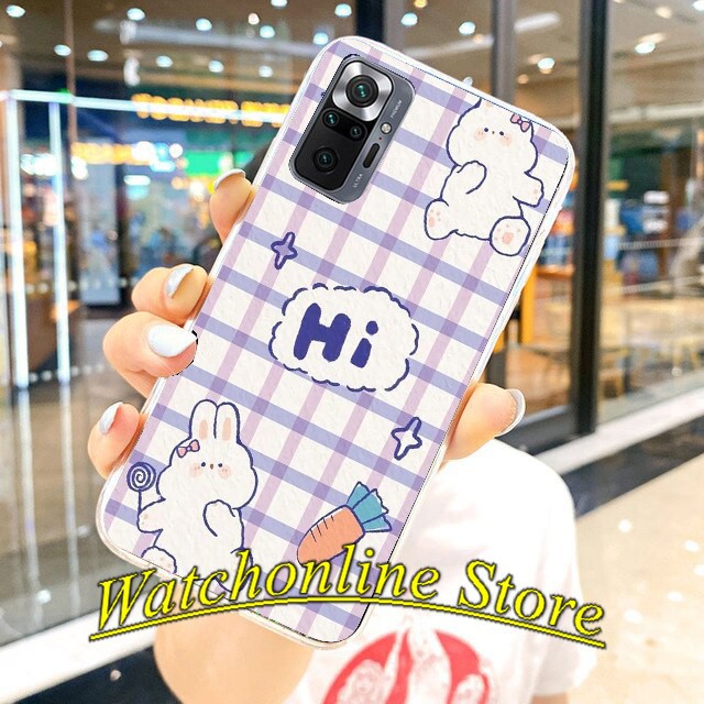 Ốp lưng silicon Xiaomi Mi 11 lite / Redmi Note 10 / Redmi Note 10 pro / K40 k40 pro Poco F3 Redmi 9T in Thỏ cute P2