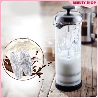 Máy Đánh Sữa Tạo Bọt Cà Phê Cappuccino 14 Tầng Dung Tích 400ml Bằng Thép Không Gỉ