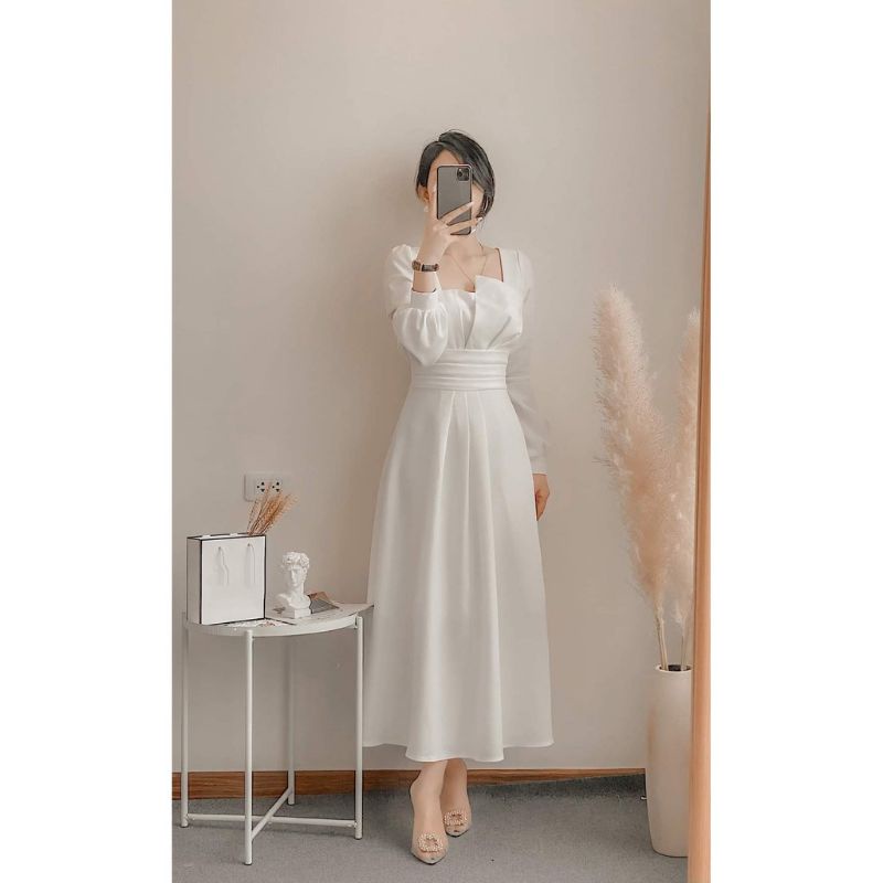 Váy dự tiệc Trắng, Đen, Đỏ sang trọng