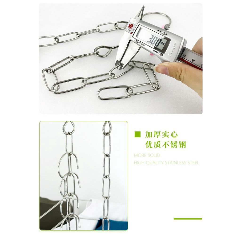 Móc Xích iNox Treo Quần Áo Siêu Tiện Lợi