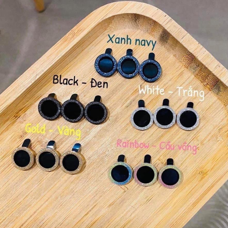 Kính cường lực nhũ kim tuyến bảo vệ mắt Camera 13/13pro/13 pro max 11/11Pro/11 Pro max/12/12 Pro/12 Pro Max