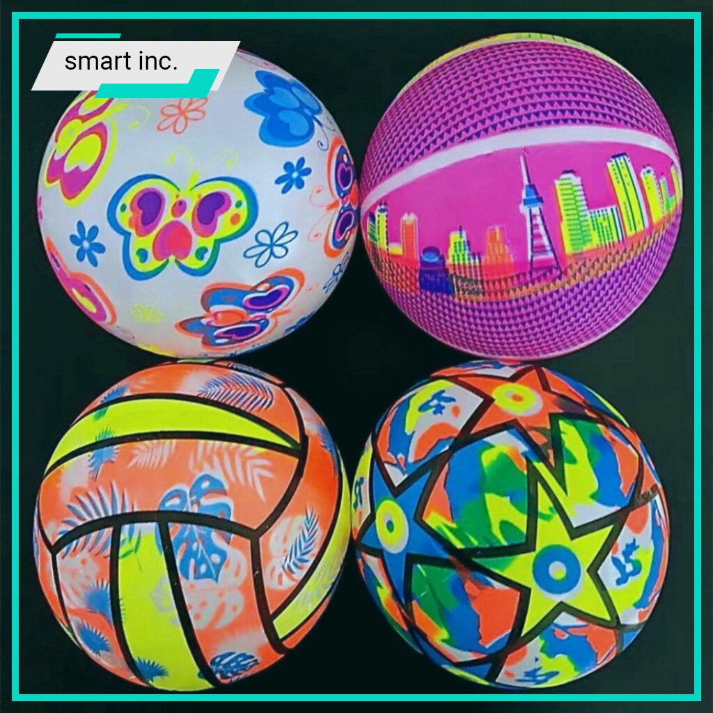 Đồ Chơi Bóng Đá Silicone Nhiều Màu Bóng Cao Su Phát Sáng Cho Bé