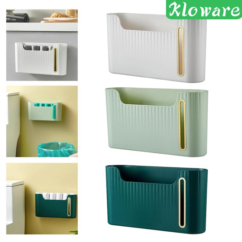 Giá Đỡ Túi Đựng Rác Bằng Nhựa Treo Tường Tiện Lợi Dành Cho Nhà Cửa