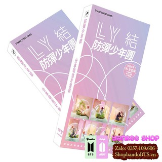 Postcard BTS Love Yourself Answer, Ảnh Photocard Album Hình BTS