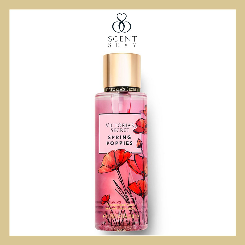 Xịt thơm Victoria's Secret - Spring Poppies ( 250mL )