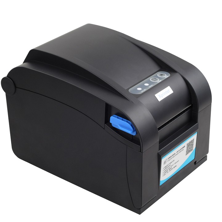 Máy in tem nhiệt mã vạch, tem GHTK, in đơn hàng Shopee Xprinter XP-350BM USB + LAN in từ điện thoại và máy tính