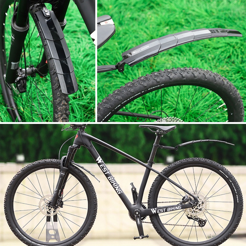 QQ Bộ Dè Chắn Bùn Trước Và Sau Tùy Chỉnh Tiện Dụng Cho Xe Đạp MTB