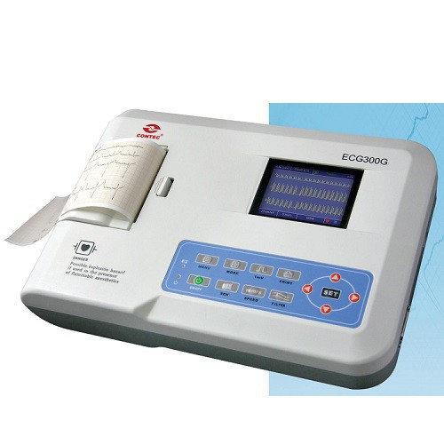 - Máy điện tim 3 cần Contec ECG 300G | Điện tim 3 cần kỹ thuật số ECG-300G | Máy điện tâm đồ 3 cần ECG300G