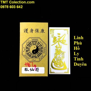 Miếng dán điện thoại hình Hồ Ly Tình Duyên phù hợp với các dòng máy; Dài 4.5cm, rộng 3cm- SP005347