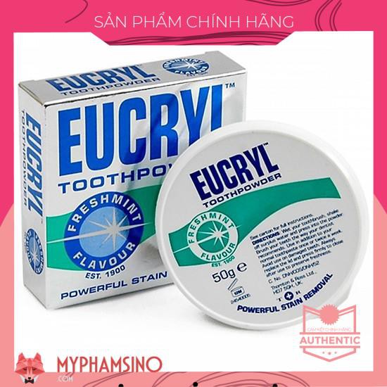 Bột Tẩy Trắng Răng Eucryl (Date: 10/07/2022)