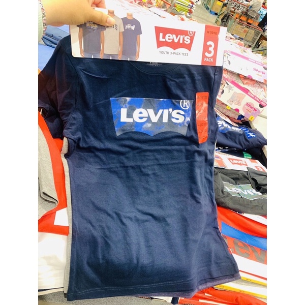 SET 3 ÁO THUN LEVIS SIZE XL - BÉ TRAI / GÁI - NGƯỜI LỚN ĐỀU MẶC ĐƯỢC