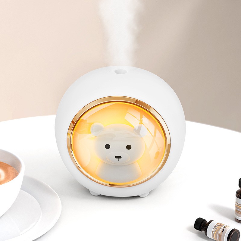 Fnelse Cute Bear Humidifier USB Aroma Diffuser 200ML