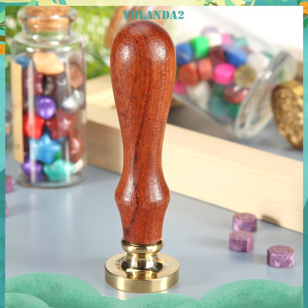 Con Dấu Tay Cầm Bằng Gỗ Phong Cách Retro